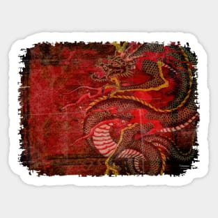 Red Dragon Sticker